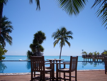 Maldives, South Nilandhe Atoll, Meedhuffushi, Vilu Reef Beach